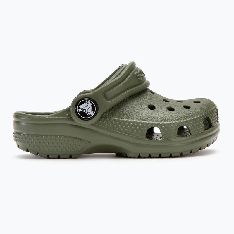 Crocs Classic Clog Toddler flip-flopok hadsereg zöld 3