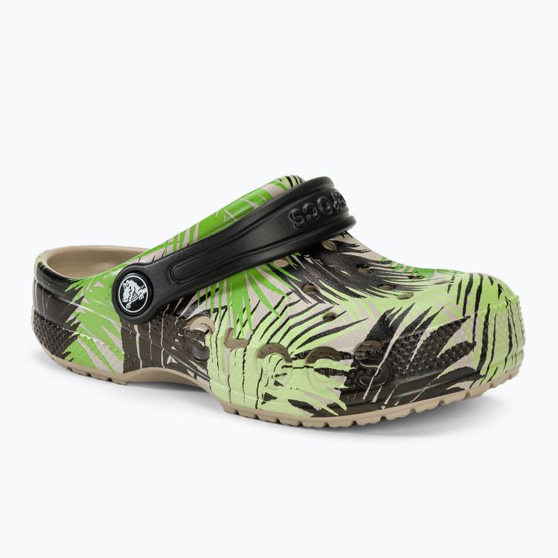 Gyerek papucs Crocs Baya Seasonal Printed Clog cobblestone/tropical 2