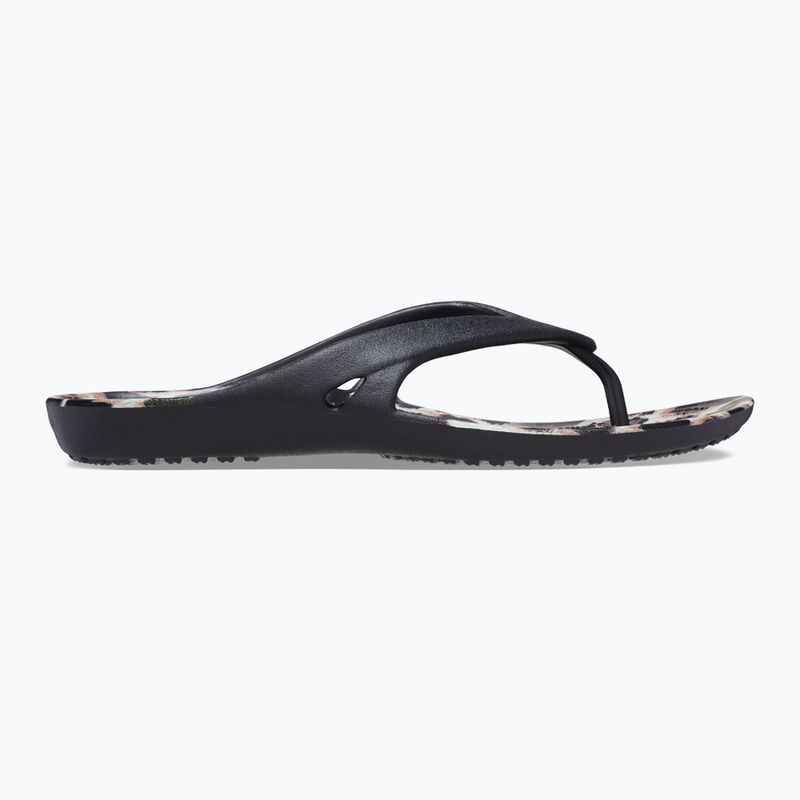 Női flip-flop papucs Crocs Kadee II Graphic black/multi animal 9
