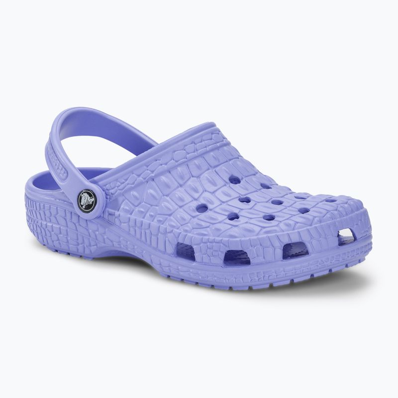 Papucs Crocs Classic Crocskin moon jelly 2