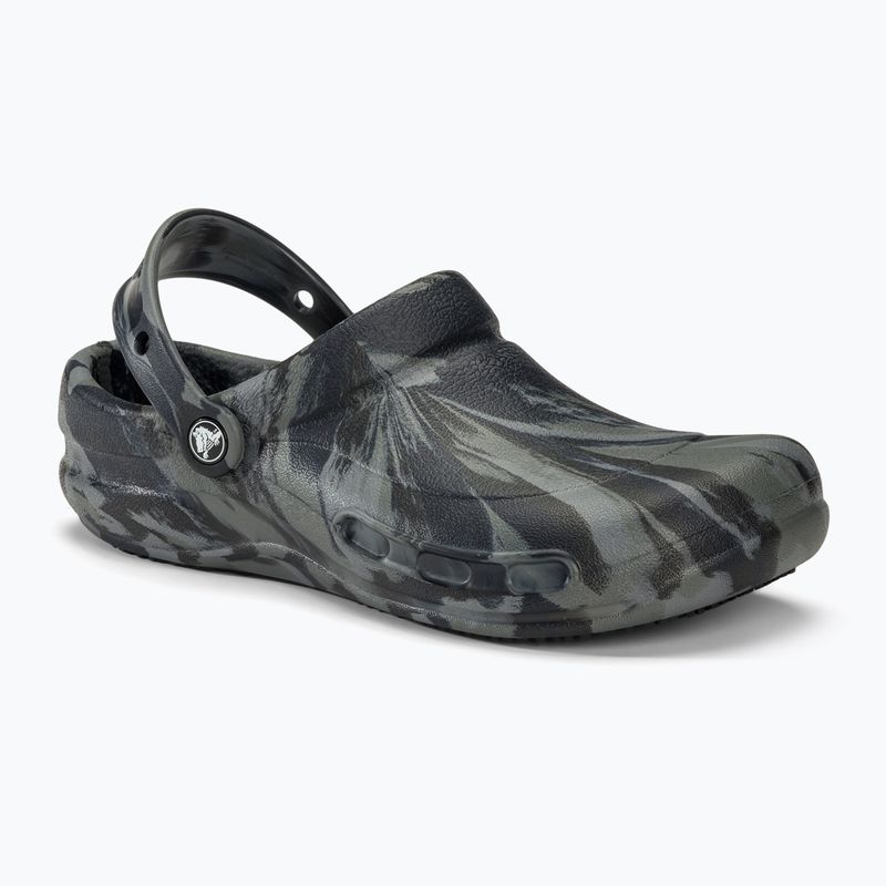 Papucs Crocs Bistro Work Graphic Clog deep navy/multi
