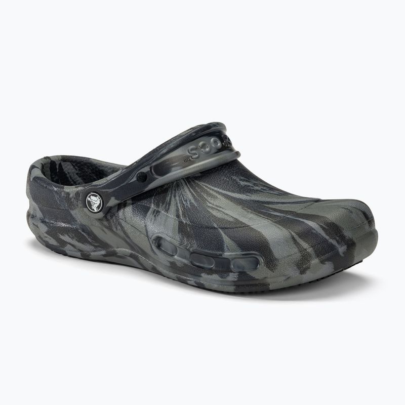 Papucs Crocs Bistro Work Graphic Clog deep navy/multi 2