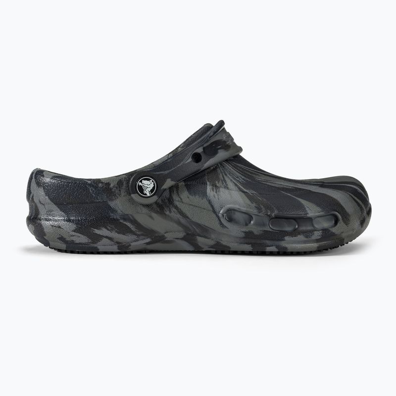 Papucs Crocs Bistro Work Graphic Clog deep navy/multi 3