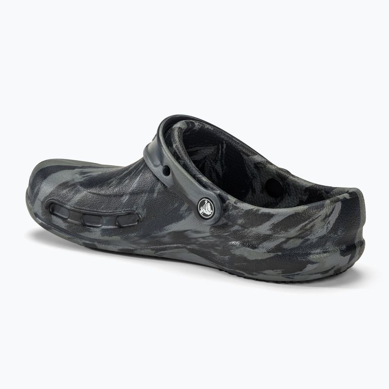 Papucs Crocs Bistro Work Graphic Clog deep navy/multi 4