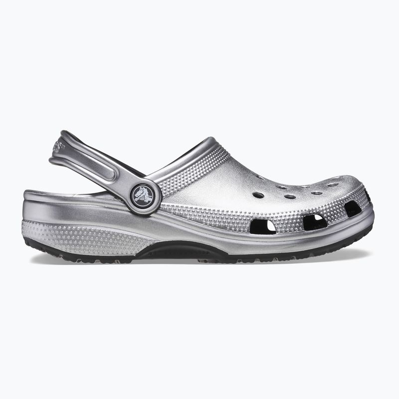 Crocs Classic silver/metallic papucs 10