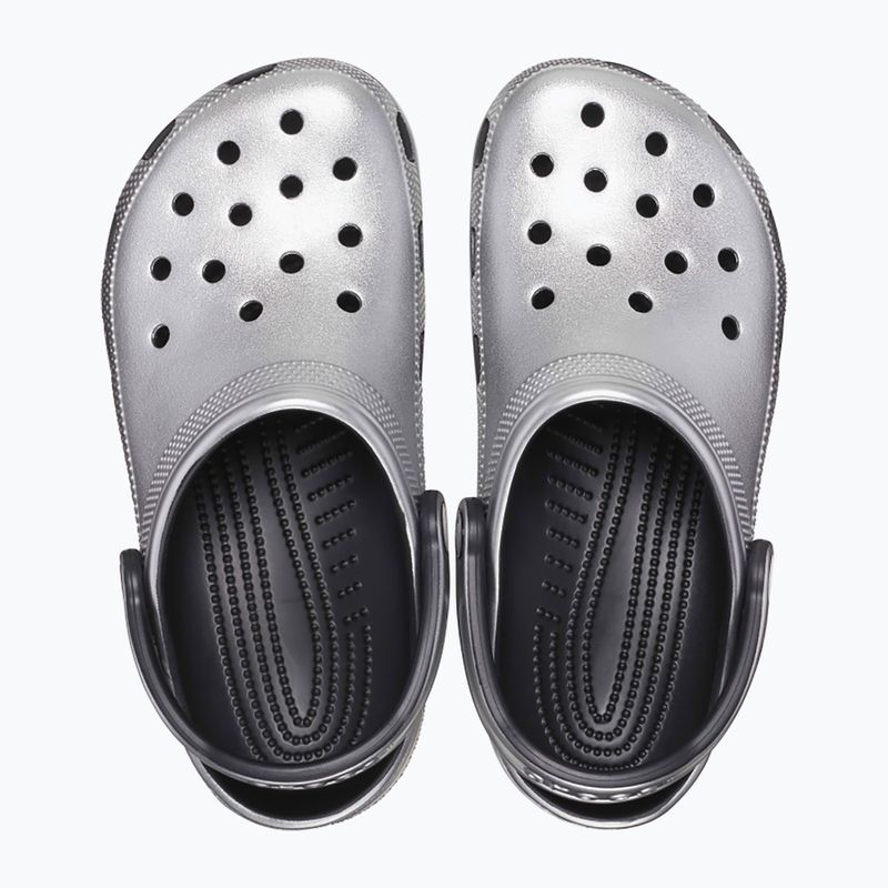 Crocs Classic silver/metallic papucs 13