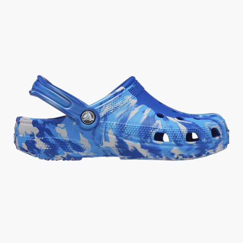Papucs Crocs Classic Marbled Clog blue bolt/multi 10