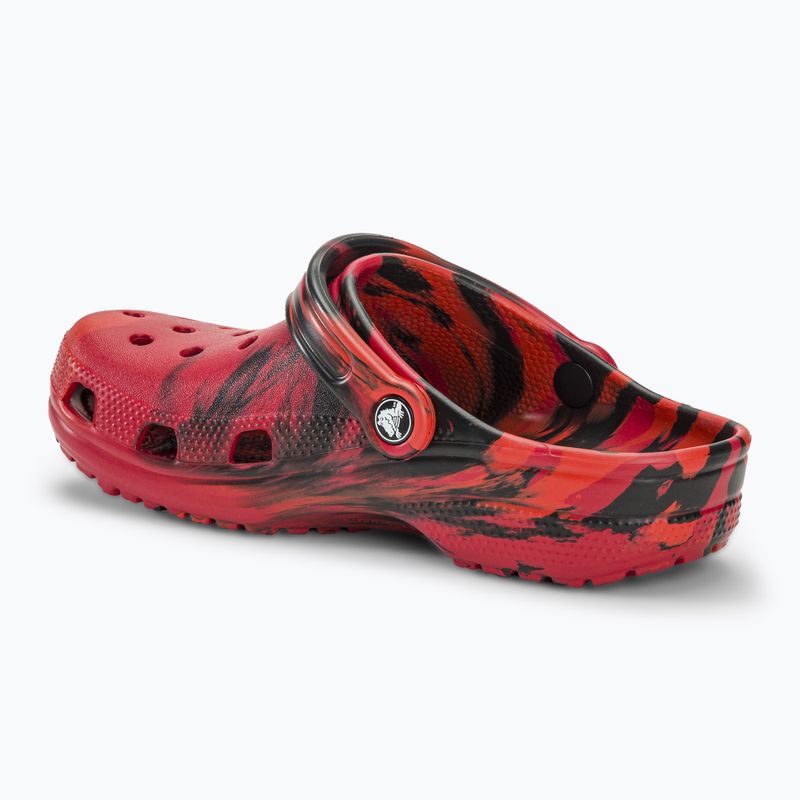 Papucs Crocs Classic Marbled Clog pepper/black 4