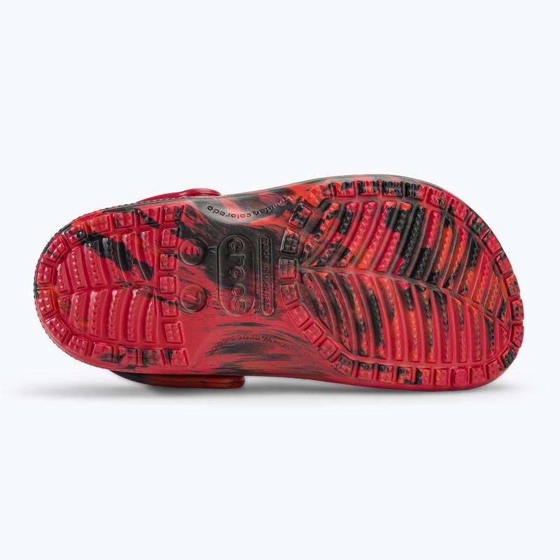Papucs Crocs Classic Marbled Clog pepper/black 5