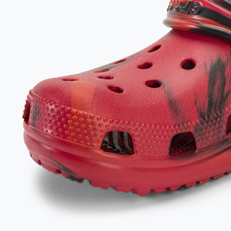 Papucs Crocs Classic Marbled Clog pepper/black 8