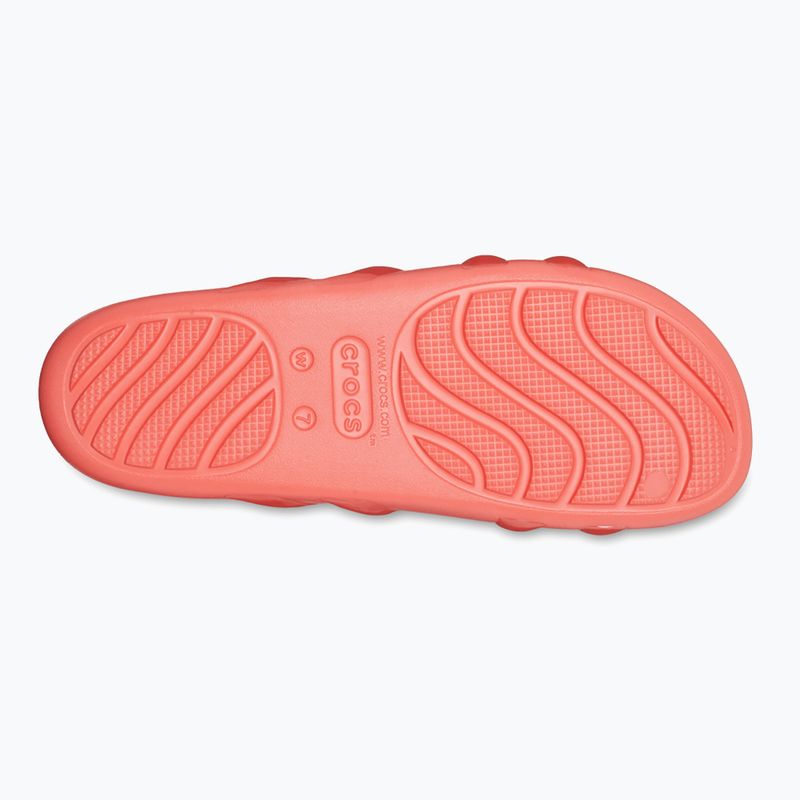 Női Crocs Splash Glossy Strappy flip-flop neon görögdinnye 11
