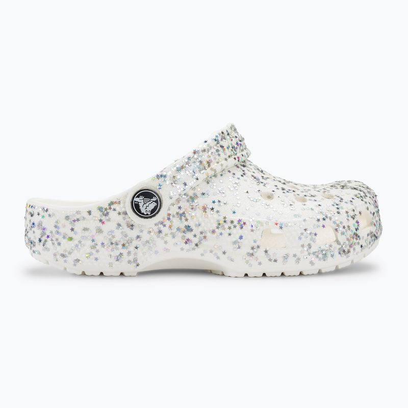 Gyerek papucs Crocs Classic Starry Glitter white 3