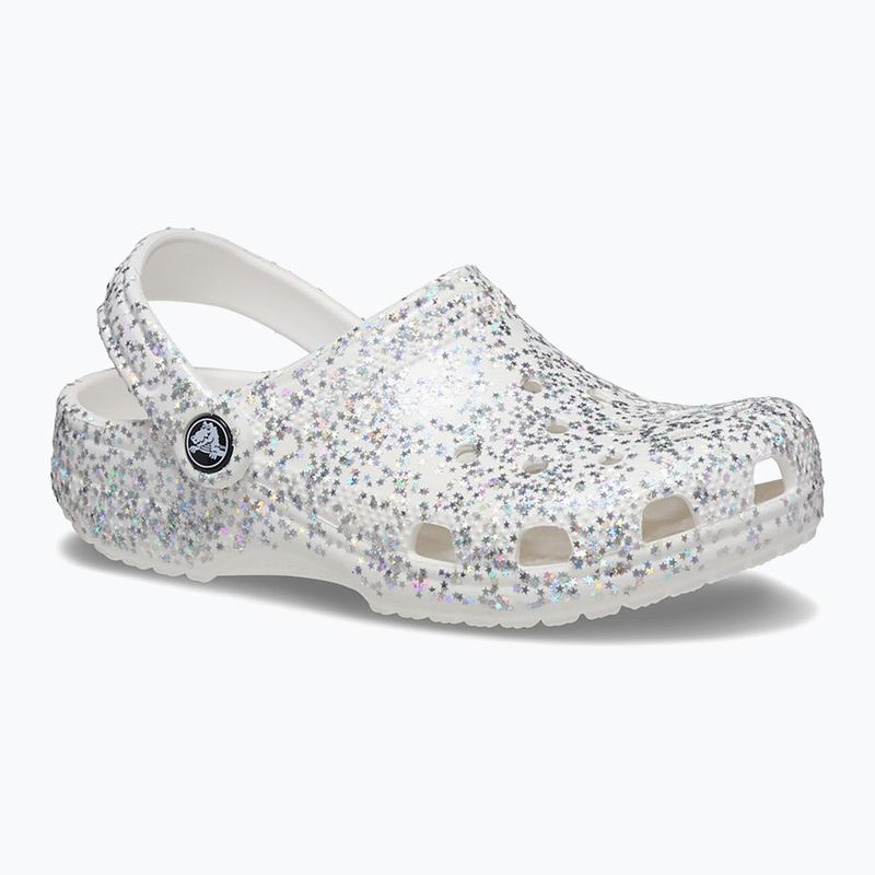 Gyerek papucs Crocs Classic Starry Glitter white 9