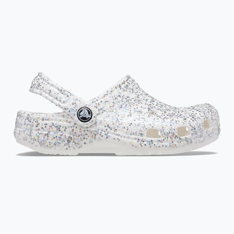 Gyerek papucs Crocs Classic Starry Glitter white 10