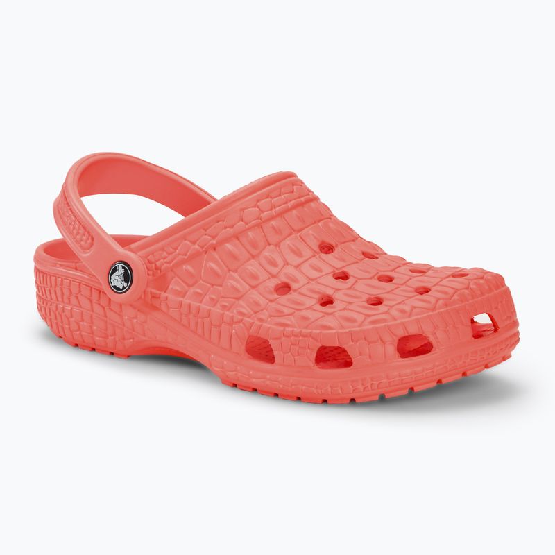 Papucs Crocs Classic Crocskin guava 2