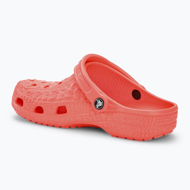 Papucs Crocs Classic Crocskin guava 4