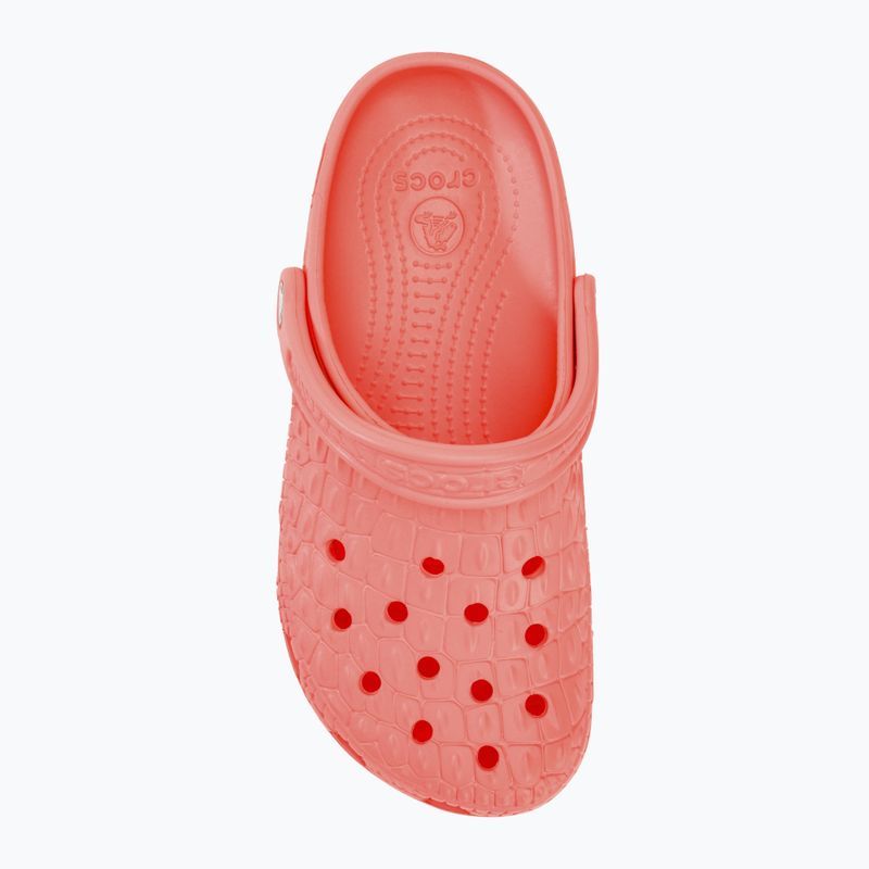 Papucs Crocs Classic Crocskin guava 6