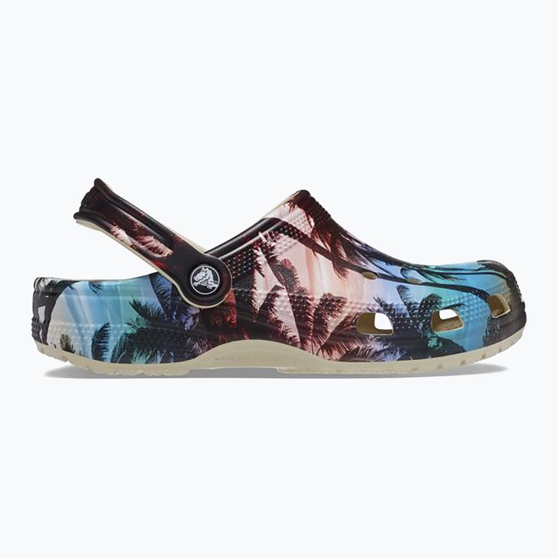 Papucs Crocs Classic Retro Resort Clog bone/multi 10