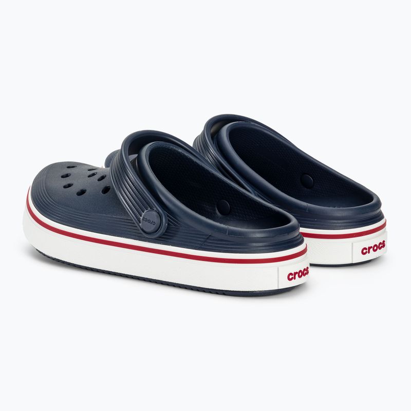 Gyermek papucs Crocs Crocband Clean Of Court Clog 208477 navy/pepper 4