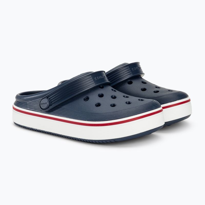 Gyermek papucs Crocs Crocband Clean Of Court Clog 208477 navy/pepper 5