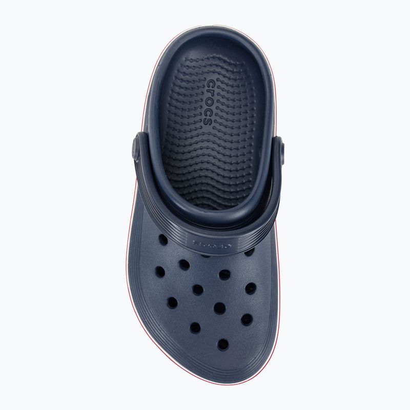 Gyermek papucs Crocs Crocband Clean Of Court Clog 208477 navy/pepper 7