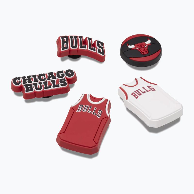 Crocs Jibbitz™ NBA Chicago Bulls kitűző 5 db. 2