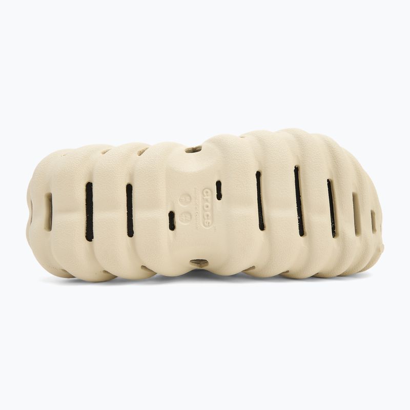 Crocs Echo Clog papucs csontszín/fekete 5