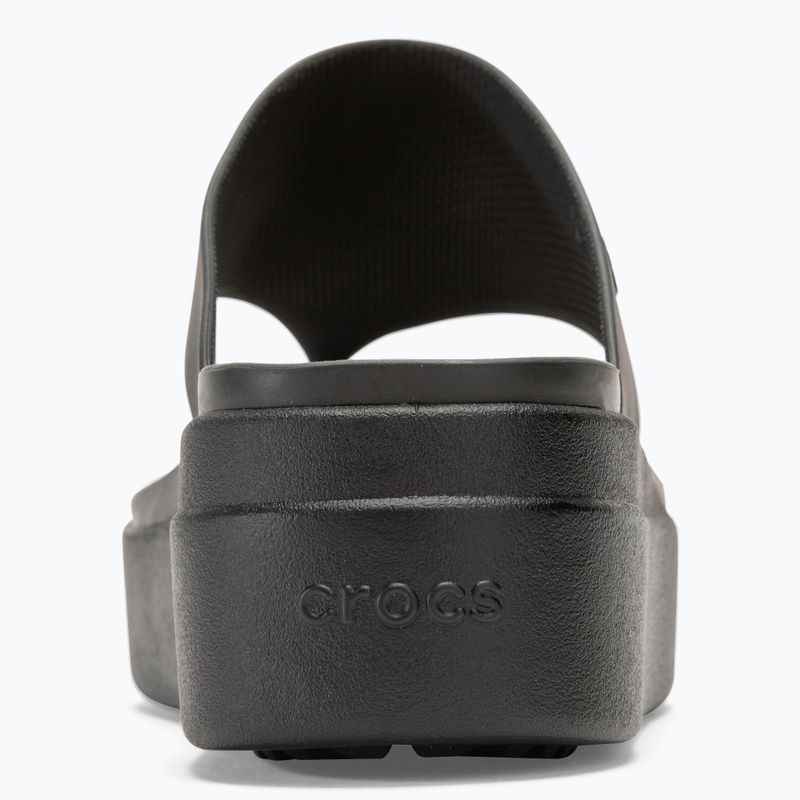 Crocs Brooklyn fekete női flip flopok 6