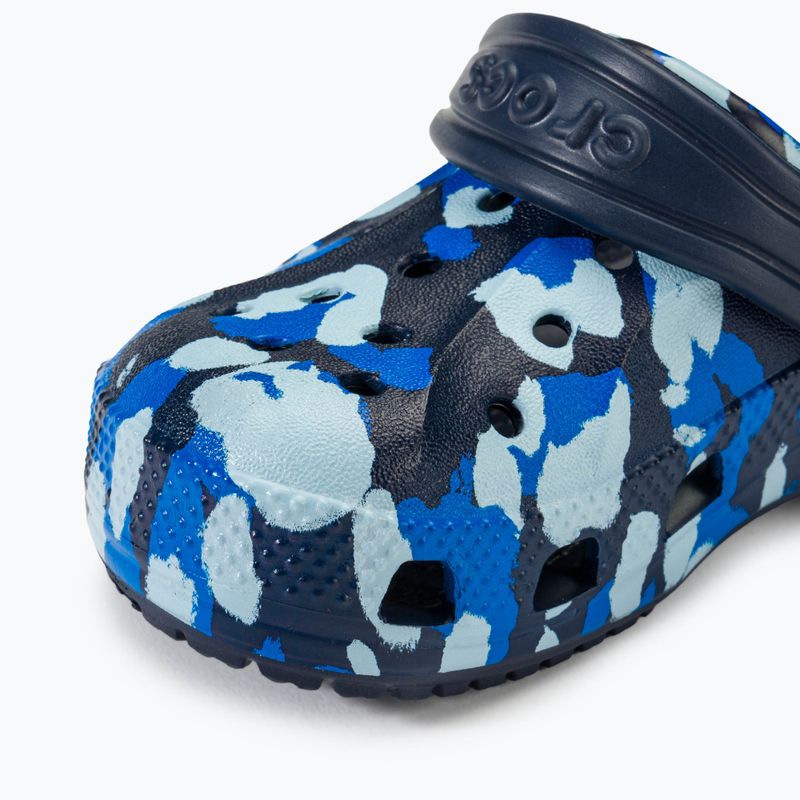 Crocs Baya Graphic Clog navy gyerek papucs 8