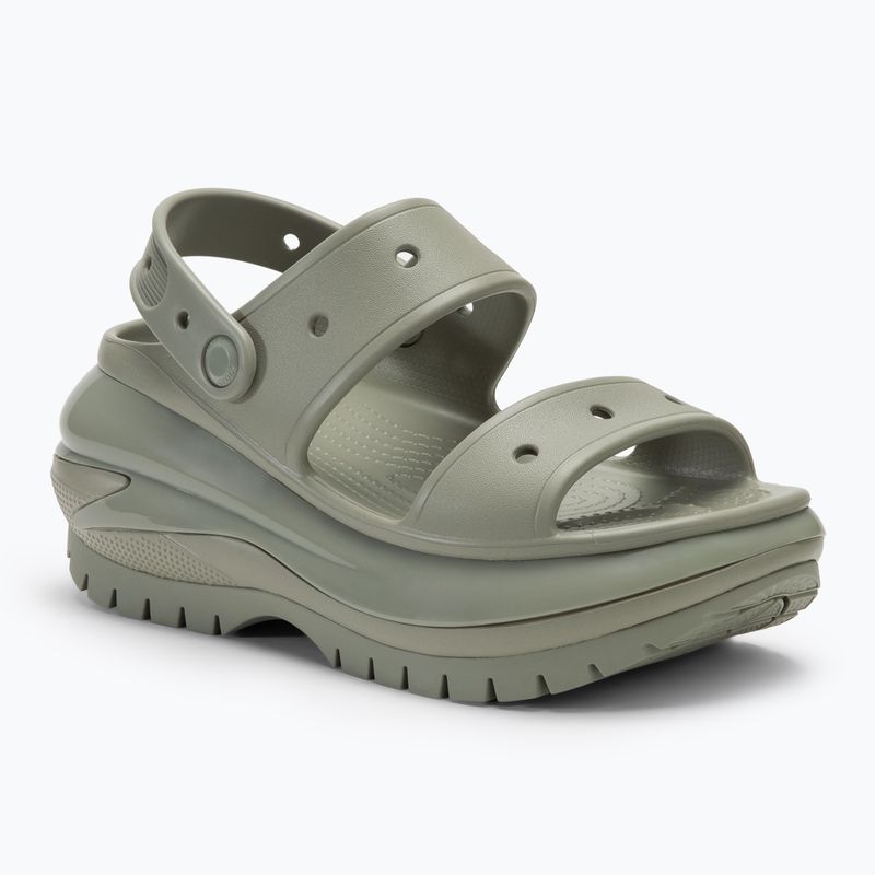 Női Crocs Mega Crush elefánt szürke szandál szürke 2