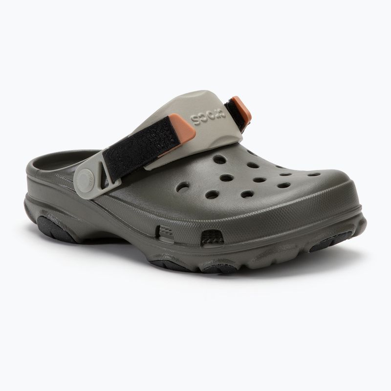 Crocs All Terrain poros olíva/többszínű flip-flopok
