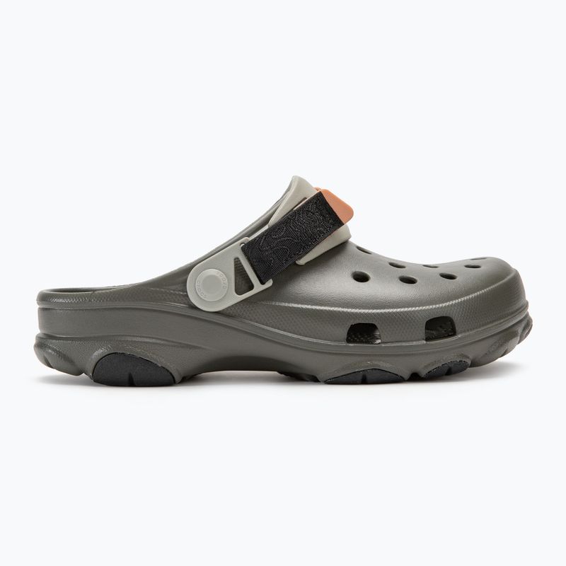 Crocs All Terrain poros olíva/többszínű flip-flopok 3