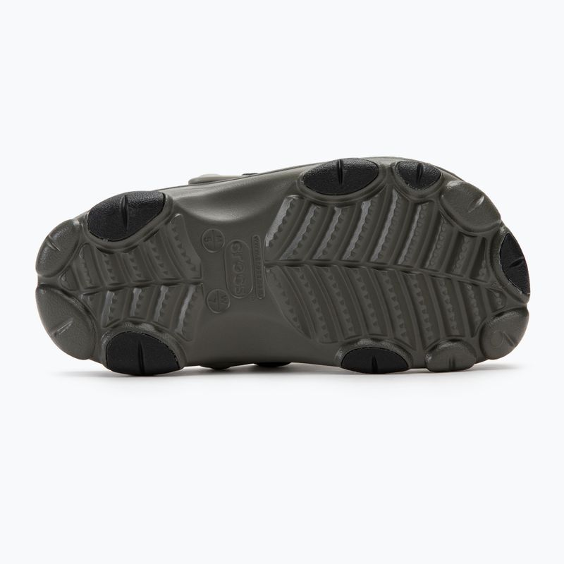 Crocs All Terrain poros olíva/többszínű flip-flopok 5