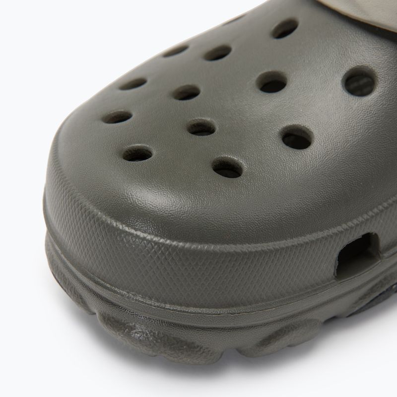 Crocs All Terrain poros olíva/többszínű flip-flopok 8