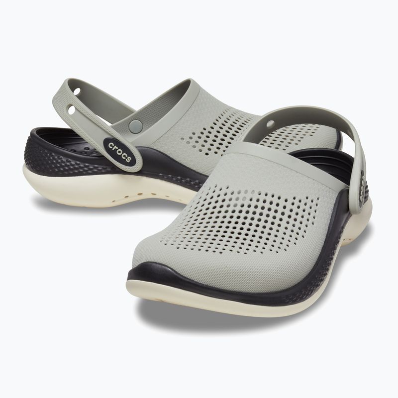 Crocs LiteRide 360 Clog elefánt/fekete flip-flopok 11