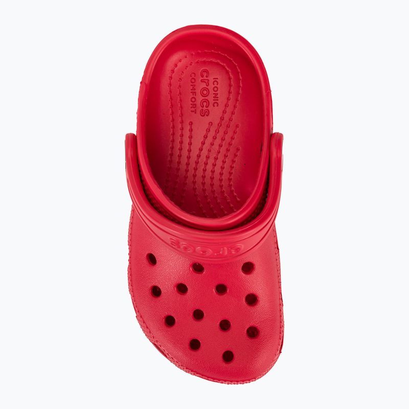 Gyermek papucs Crocs Classic Clog T varsity red 7