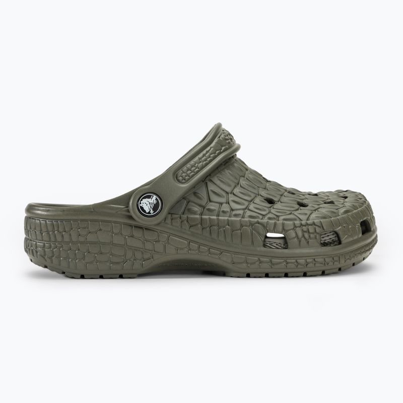 Papucs Crocs Classic Crocskin dusty olive 3