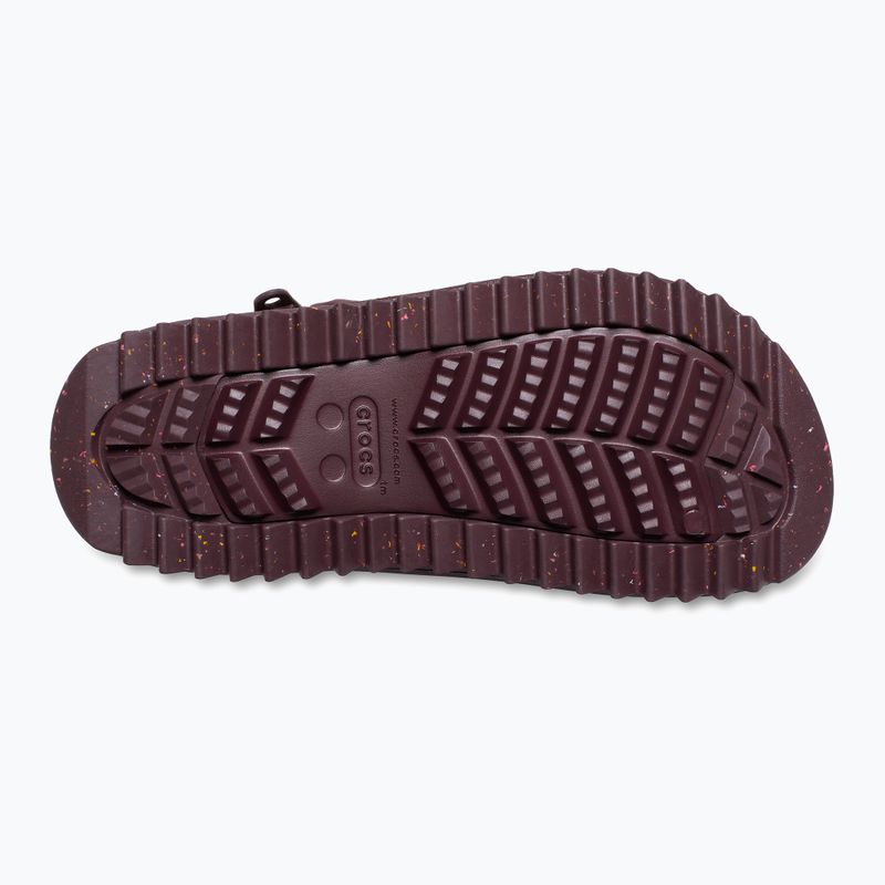 Női hótaposó Crocs Classic Neo Puff Luxe dark cherry 12