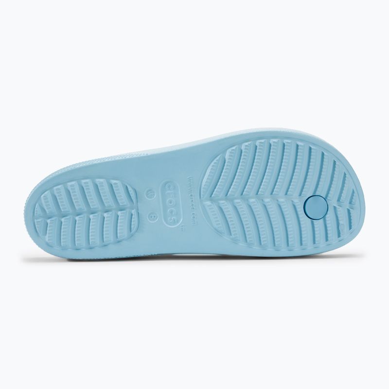 Női flip-flop papucs Crocs Classic Platform Meta Pearl blue calcite 4