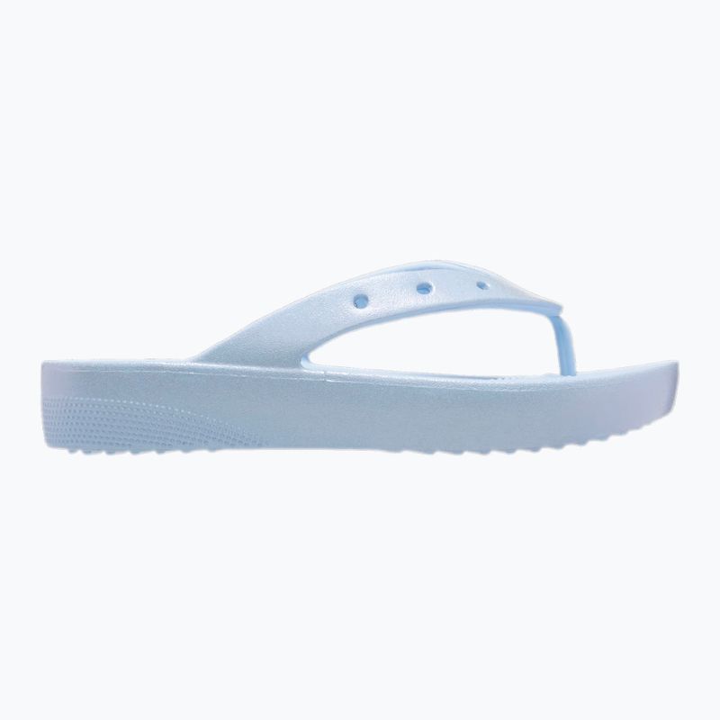 Női flip-flop papucs Crocs Classic Platform Meta Pearl blue calcite 10