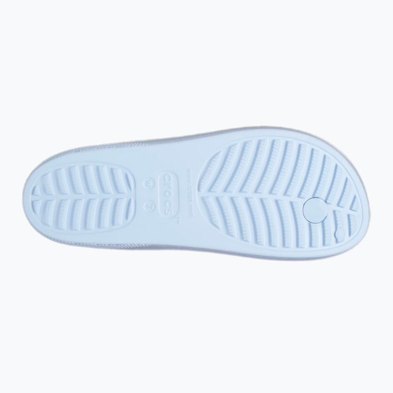 Női flip-flop papucs Crocs Classic Platform Meta Pearl blue calcite 11