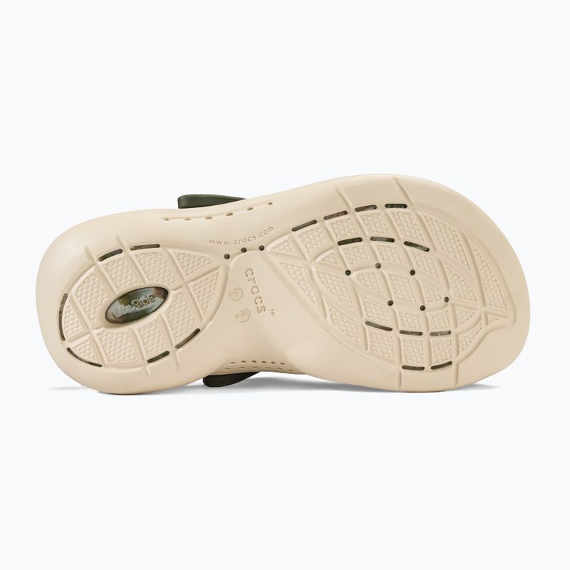 Crocs LiteRide 360 Marbled Clog army green/multi papucs 5