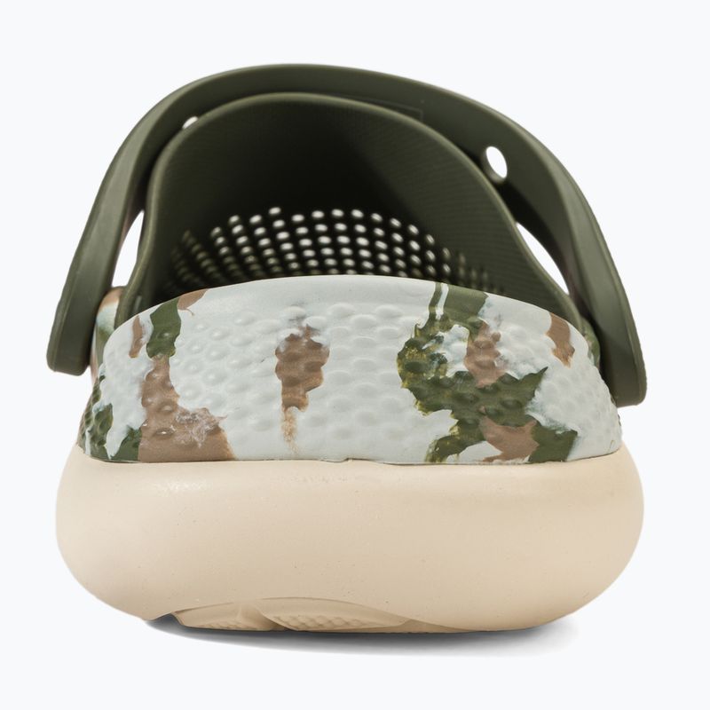 Crocs LiteRide 360 Marbled Clog army green/multi papucs 7