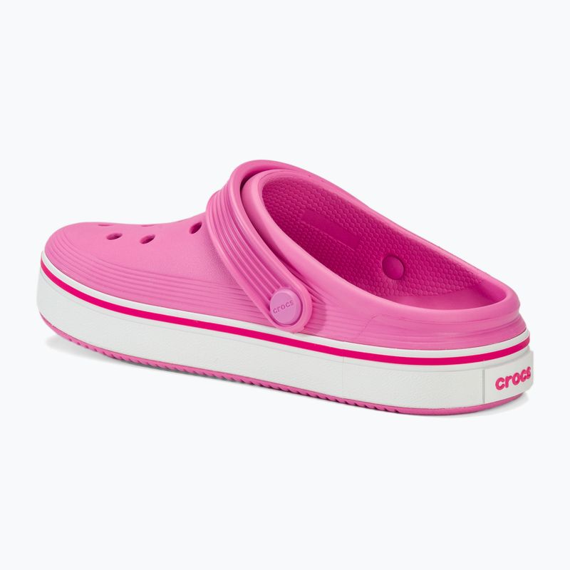 Crocs Crocband Clean Off Court Clog taffy rózsaszín gyermek flip-flopok 4