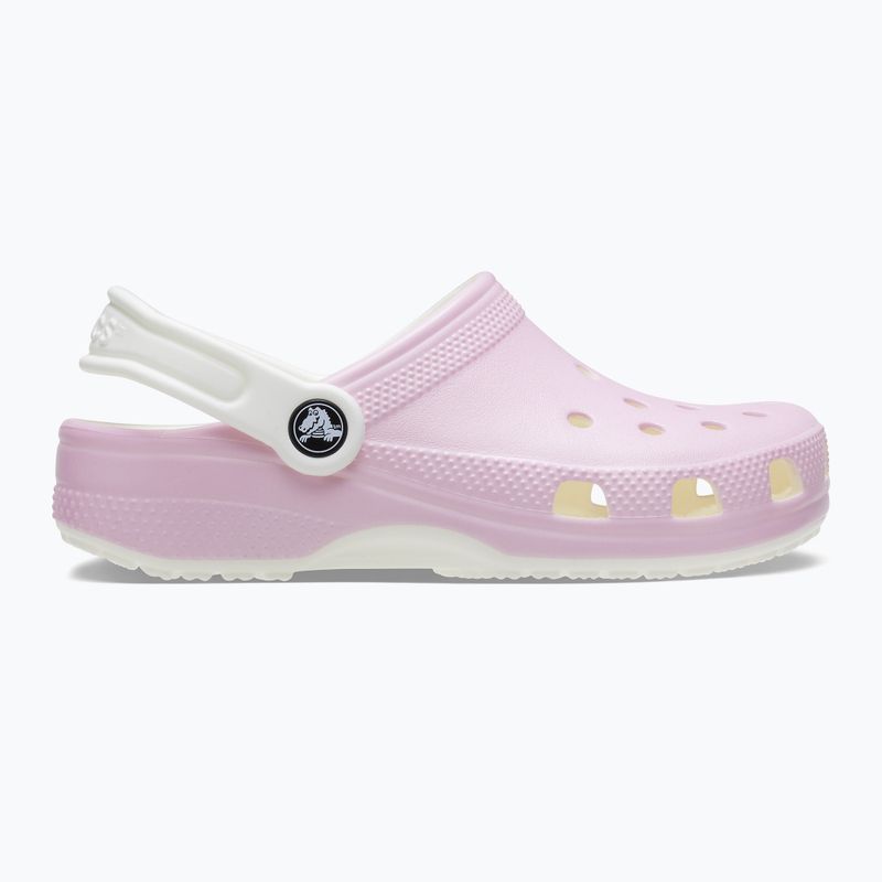 Gyerek papucs Crocs Classic Glow in the Dark flamingo 10