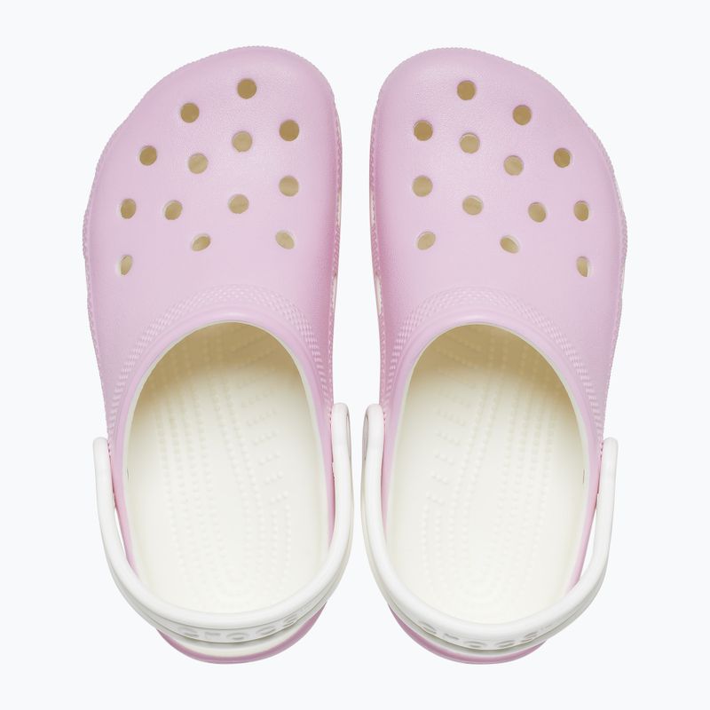 Gyerek papucs Crocs Classic Glow in the Dark flamingo 12