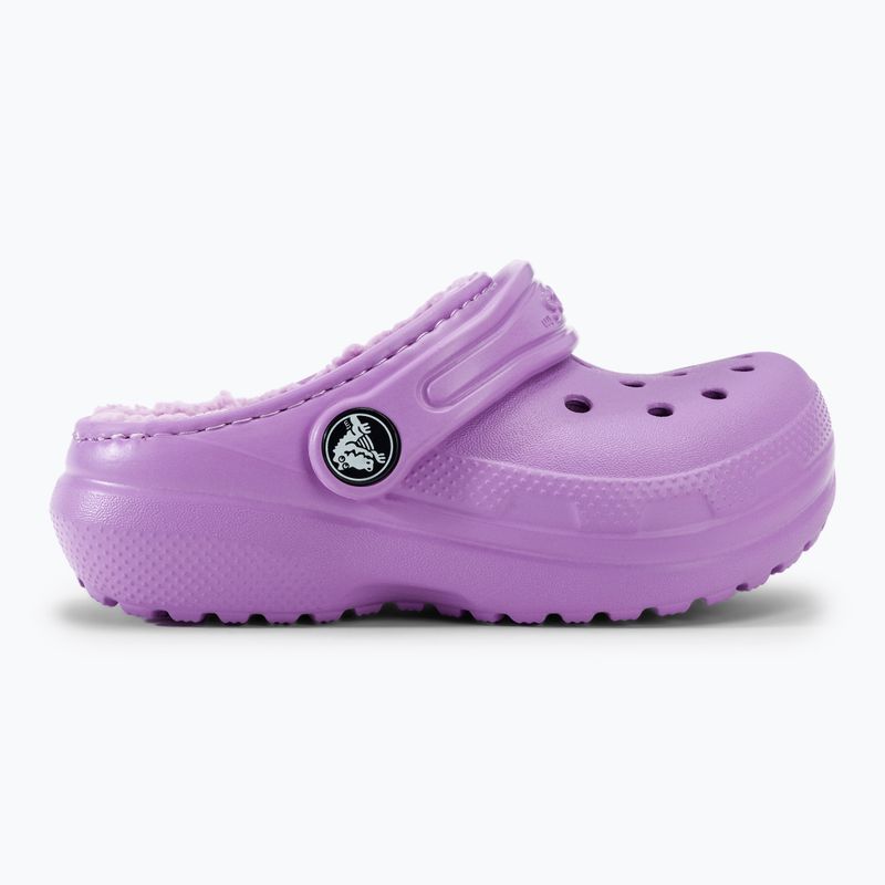 Gyerek papucs Crocs Classic Lined orchid 3