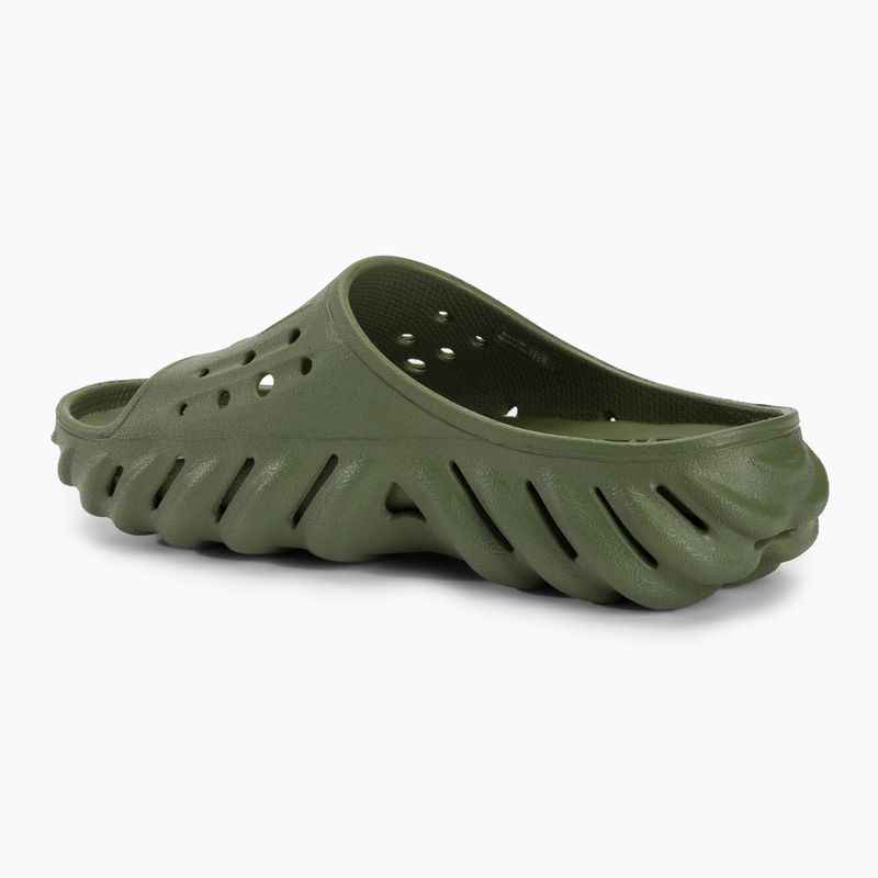 Crocs Echo Slide sereg zöld flip-flopok 3