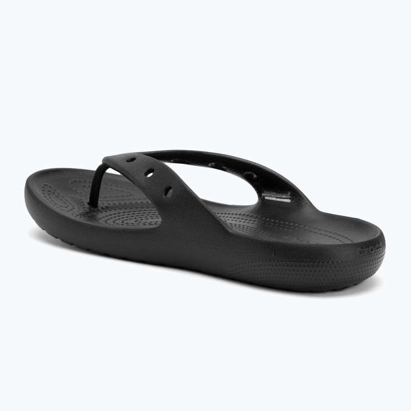 Crocs Classic Flip V2 flip flop fekete 3