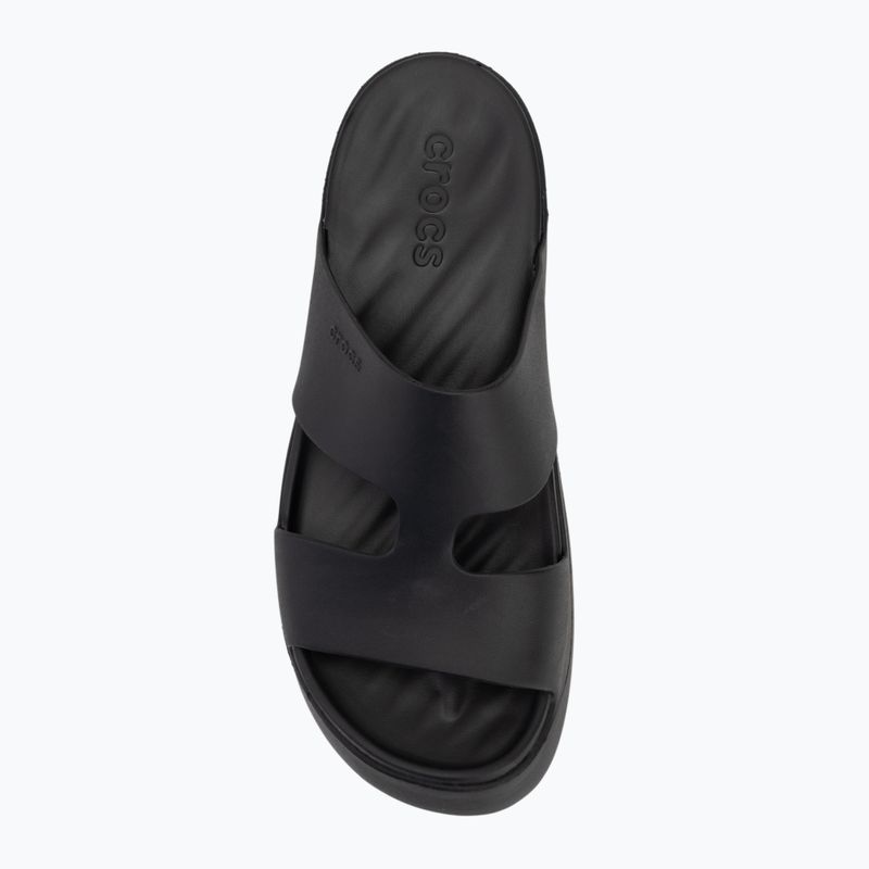 Női Crocs Gateway Platform H-Strap flip-flopok fekete 5